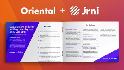 Oriental Bank and JRNI logos
